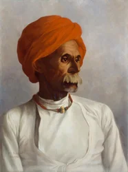 Gunga, un chaprassee de la No.22 Astronomical Survey Party du capitaine S.G. Burrard, 1894